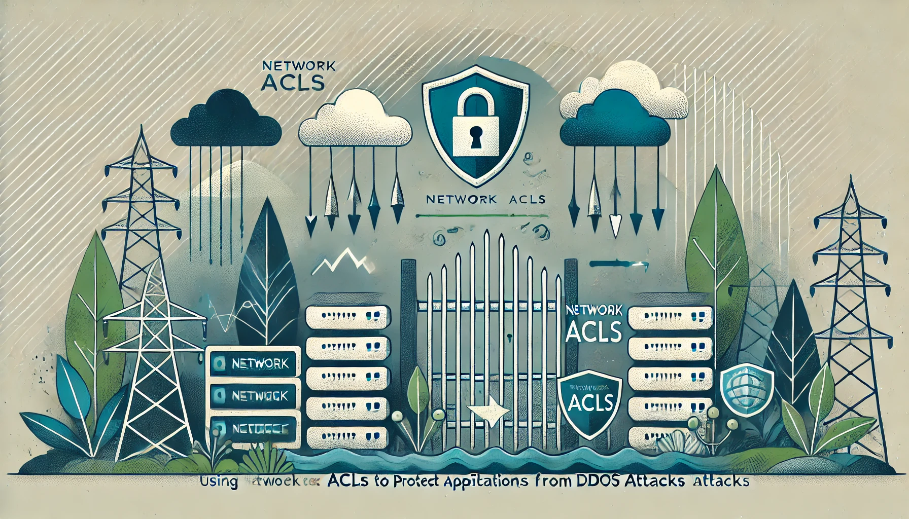 Protect Web from DDos with Network ACL